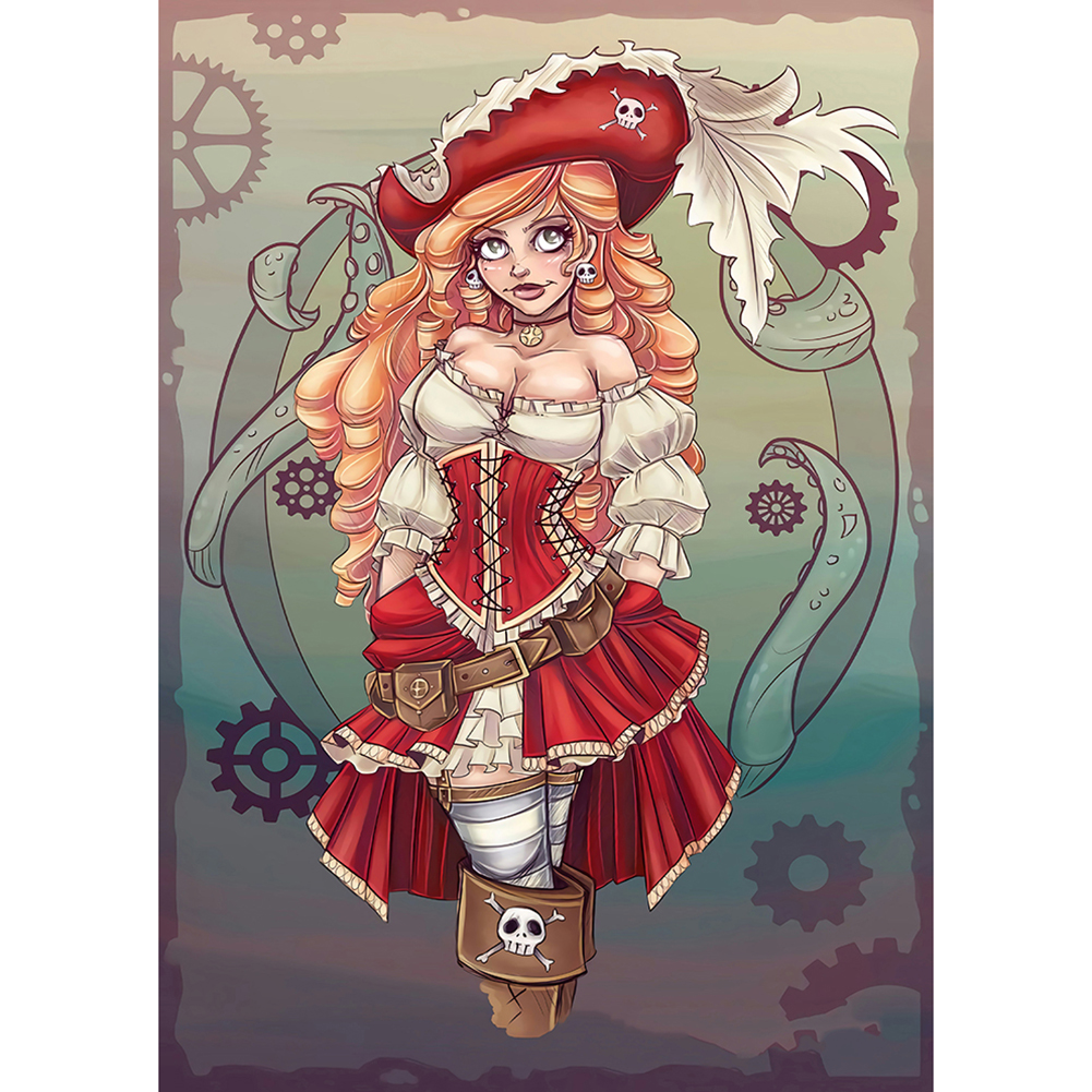 

Darkness Doll - Round Drill Diamond Painting - 30*40CM, 501 Original