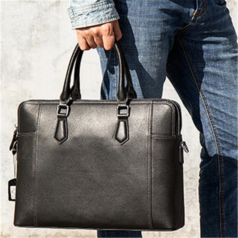 Mens Large Capacity Classic Business Travel Breifcase