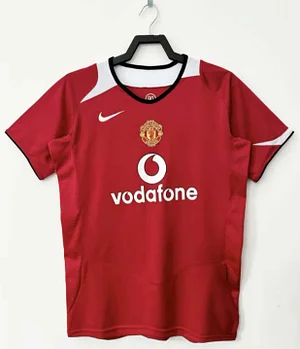 2004/2005 Retro Manchester United Home Football Shirt 1:1 Thai Quality