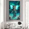 >SALE<5D DIY Full Round Drill Partial AB Diamond Painting Butterfly Elephant 45x75cm