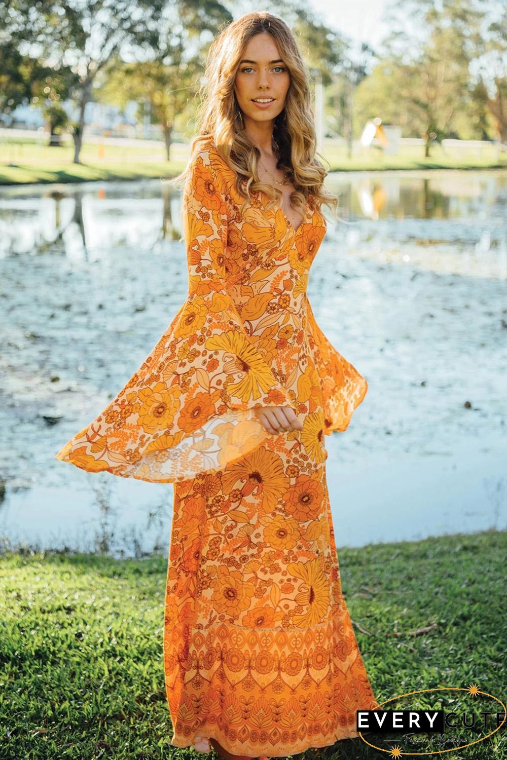 Yellow Majesty Dress