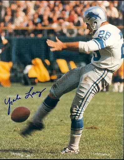 Yale Lary Lions Autograph 8x10 Signed Photo Poster painting Jsa