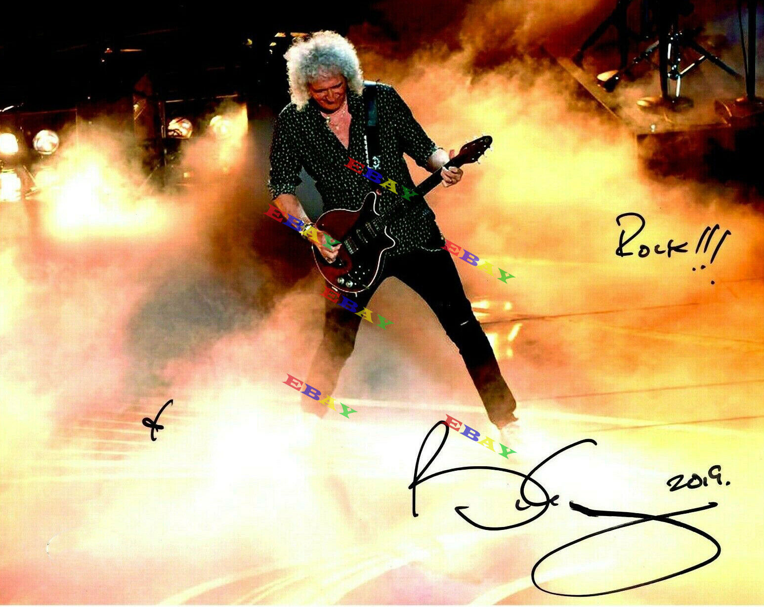 Brian May Guitarist for Queen Autographed signed 8x10 Photo Poster painting Reprint