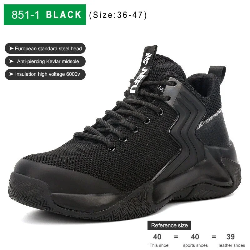 Men Work Safety Shoes Anti-puncture Working Sneakers Male Insulation Working Shoes Men Boots Lightweight Safety Boots 2021 New