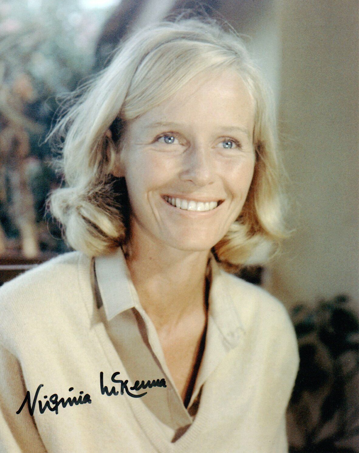 Virginia McKenna Signed 10 by 8 inches Genuine Signature Photo Poster painting Autograph