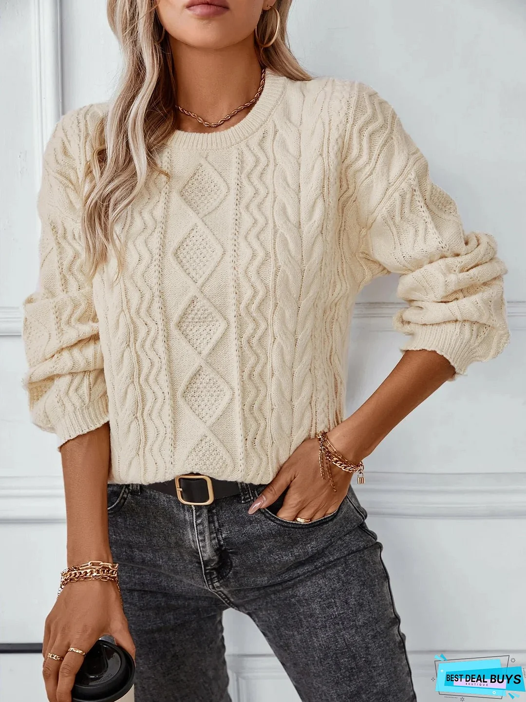 Casual and Effortless winter Pullover