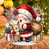 DIY Santa Claus Special Shape Diamond Painting Desktop Ornaments