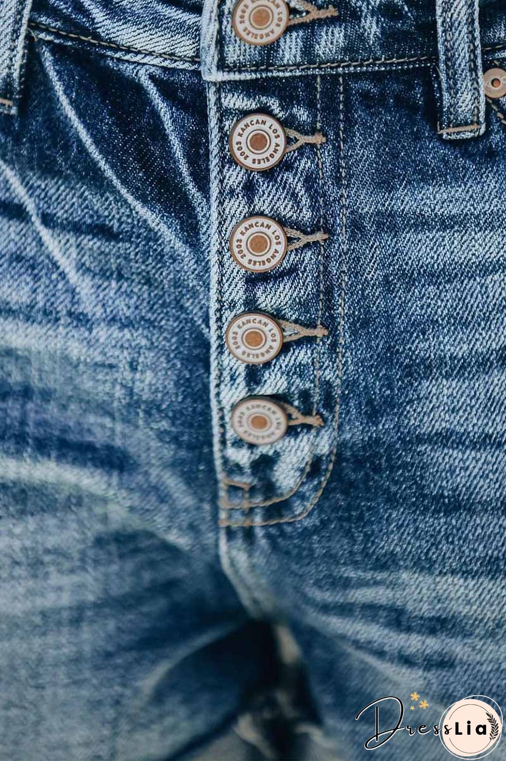 Regular Blue Color Regular Jeans