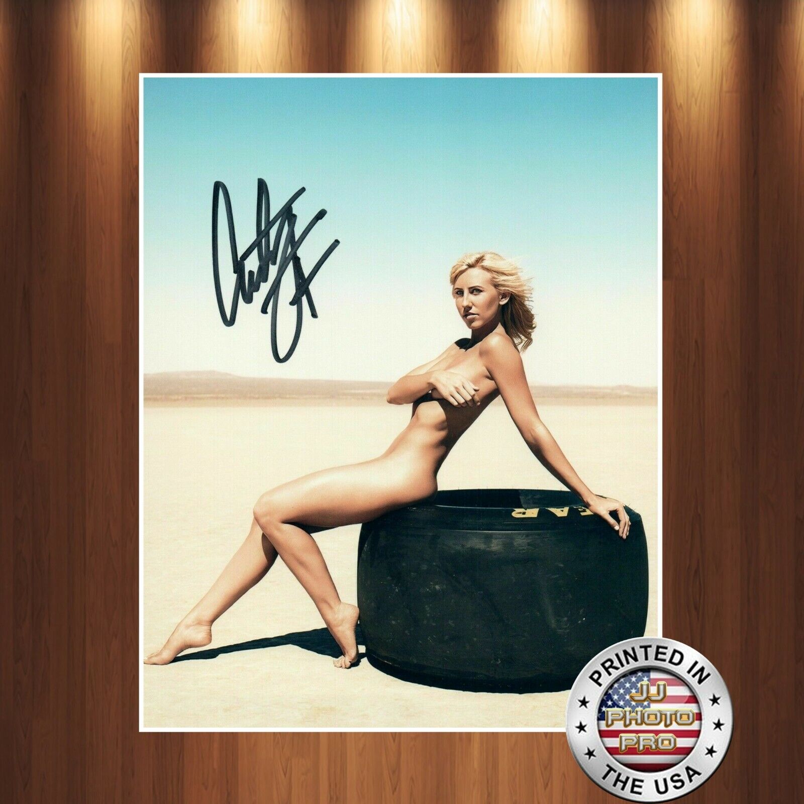 Courtney Force Autographed Signed 8x10 Photo Poster painting PREMIUM REPRINT