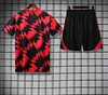 2025/2026 Manchester United Pre-Match Training Red Devils Shirt+Shorts 1:1 Thai Quality