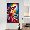 (40*70cm)Beauty - Full Round Drill Diamond Painting