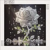 Diamond Painting-DIY Crystal Rhinestone Ice Rose