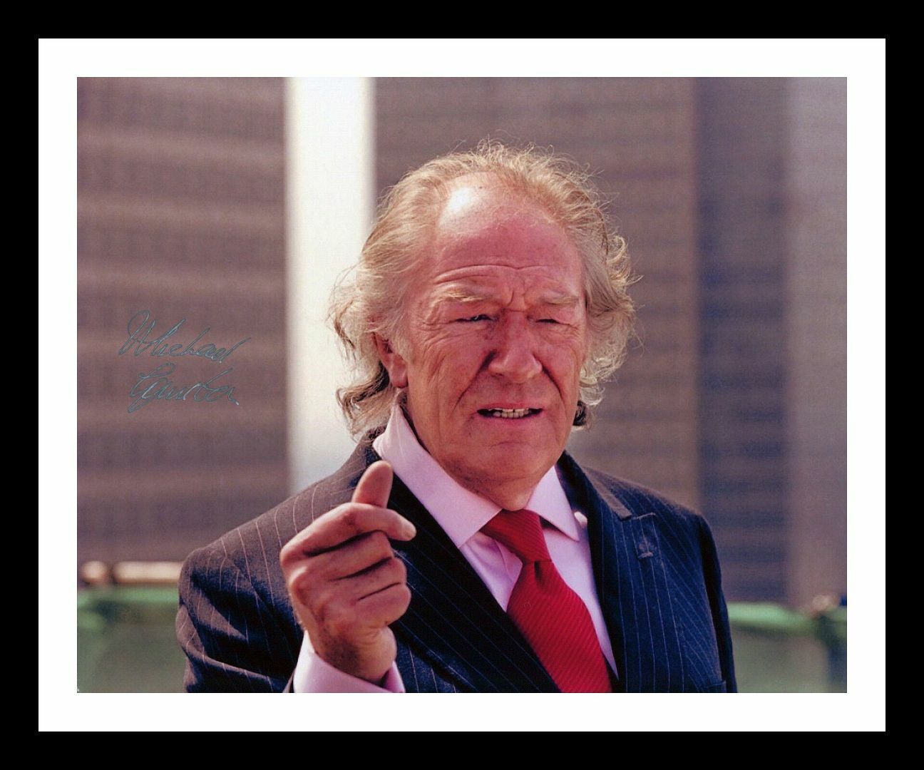 Michael Gambon - Layer Cake Autographed Signed & Framed Photo Poster painting