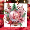 6PCS Christmas DIY Diamond Art Greeting Cards Congratulations Cards & Gifts