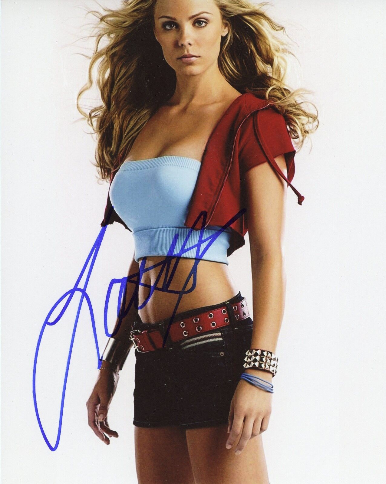 LAURA VANDERVOORT Authentic Hand-Signed SEXY - SMALLVILLE