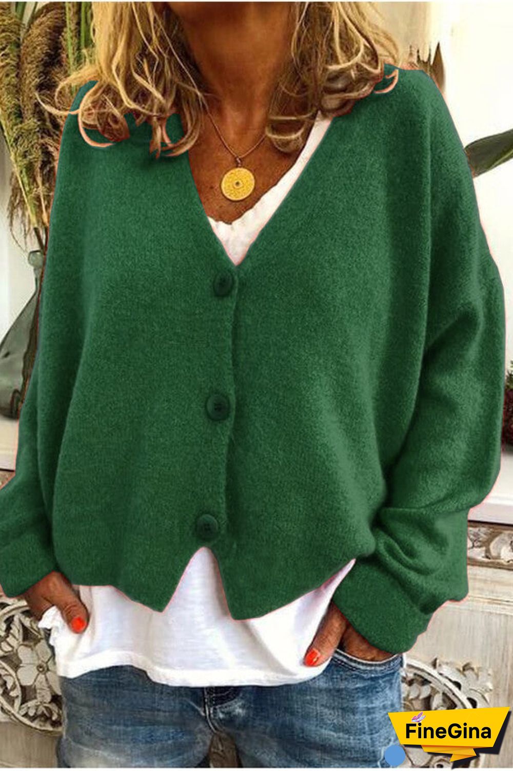 Casual Loose Knitted Cardigan