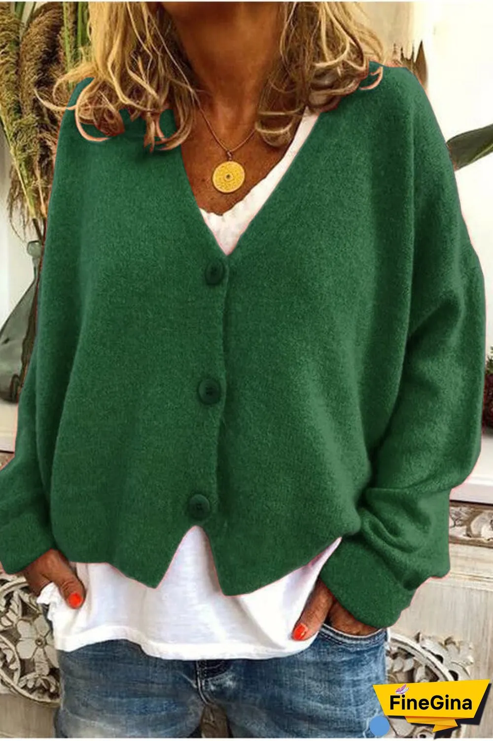 Casual Loose Knitted Cardigan