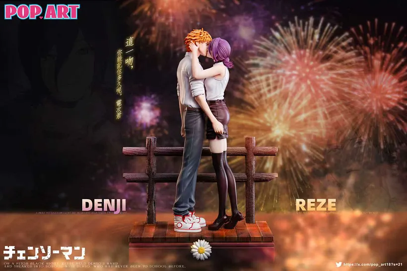 POP.ART Studio - Reze X Denji Chainsaw Man 1/6 Statue(GK)