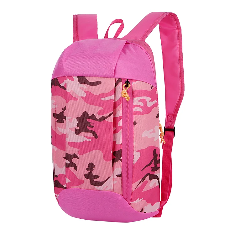10L Outdoor Backpack Waterproof Bag for Men Women Kids (Pink Camouflage)
