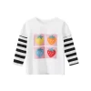 Kid Baby Boys Girls Tee Tops Long Sleeves Print Cartoon T-Shirt