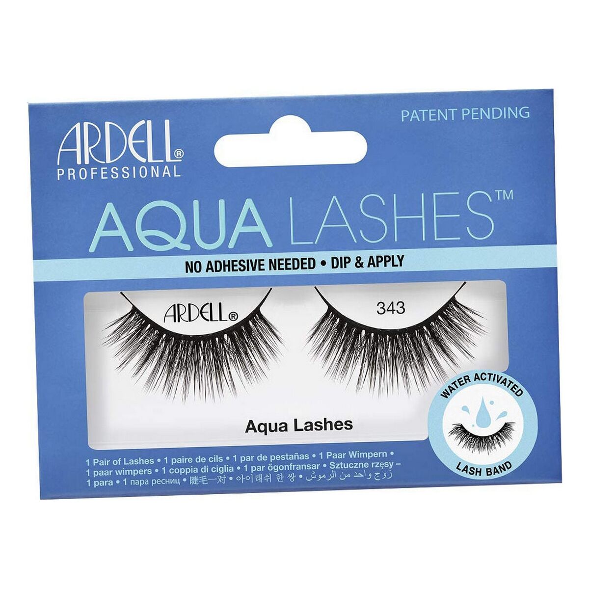 False Eyelashes Aqua Lashes Ardell 63404 N&ordm; 343