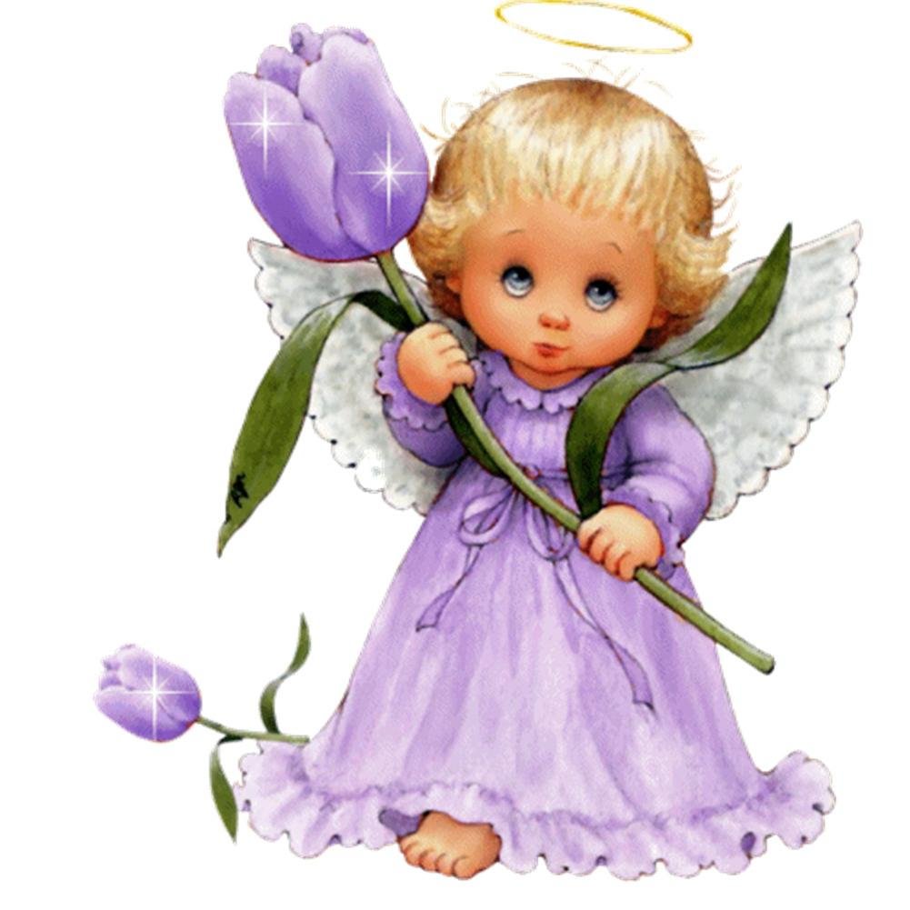 Full Round Diamond Painting Angel (30*30cm)