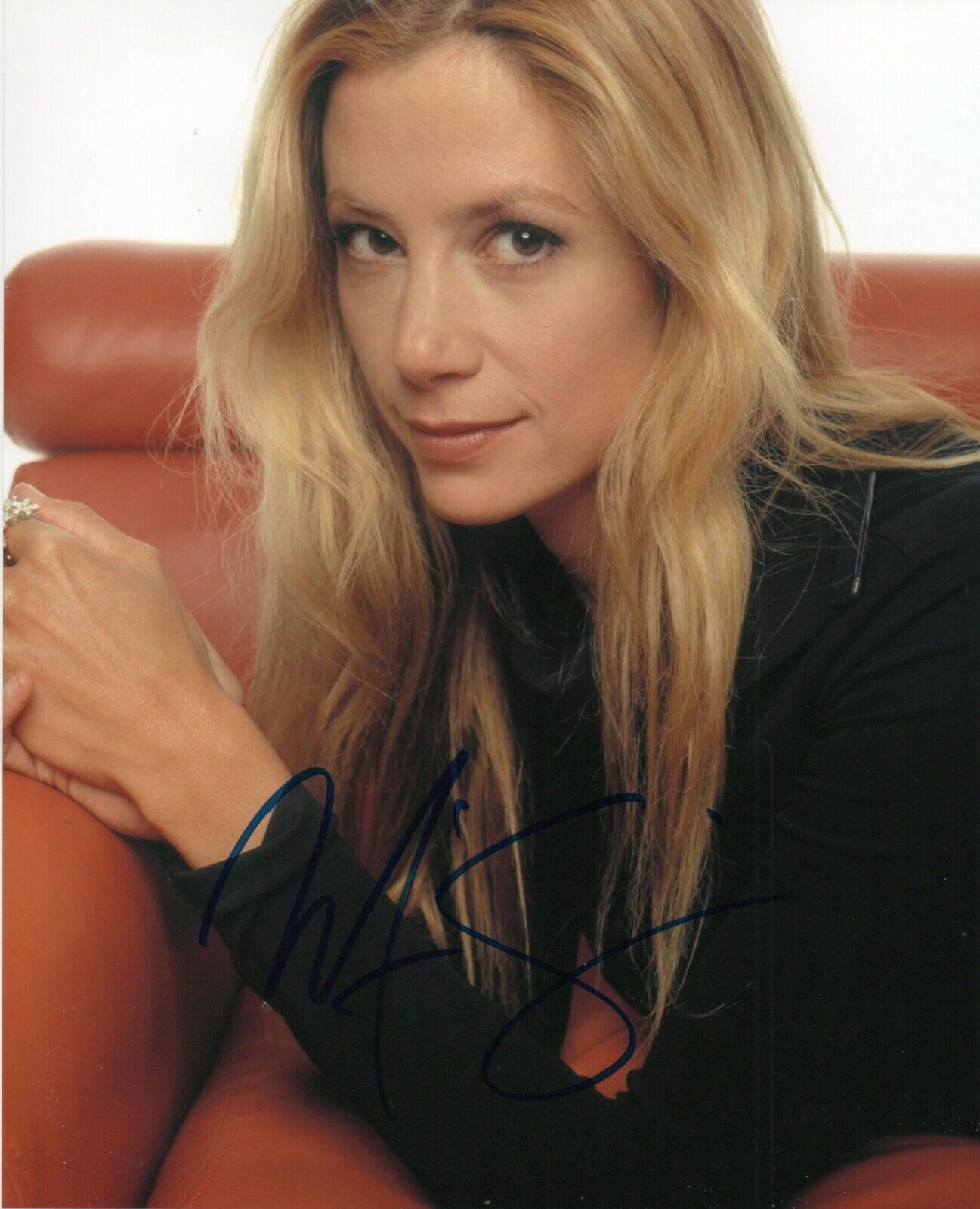 Autographed Mira Sorvino signed 8 x 10 Photo Poster painting Really Nice