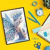 DIY Elf Fairy Special Shaped 50 Pages 5D DIY Diamond Art Painting Kit for Kids Adult