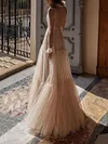 Sequined Tiered Wedding Maxi Dress