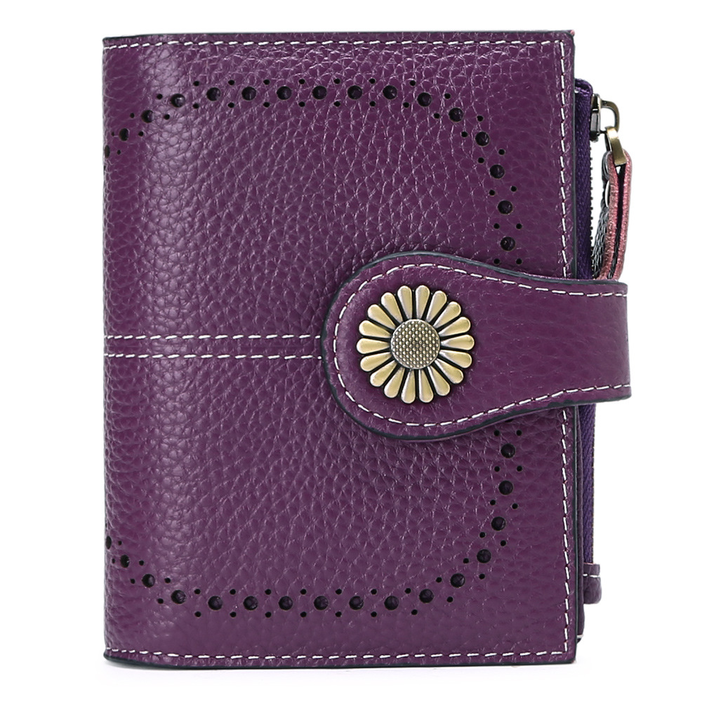 Cropped Zip Wallet