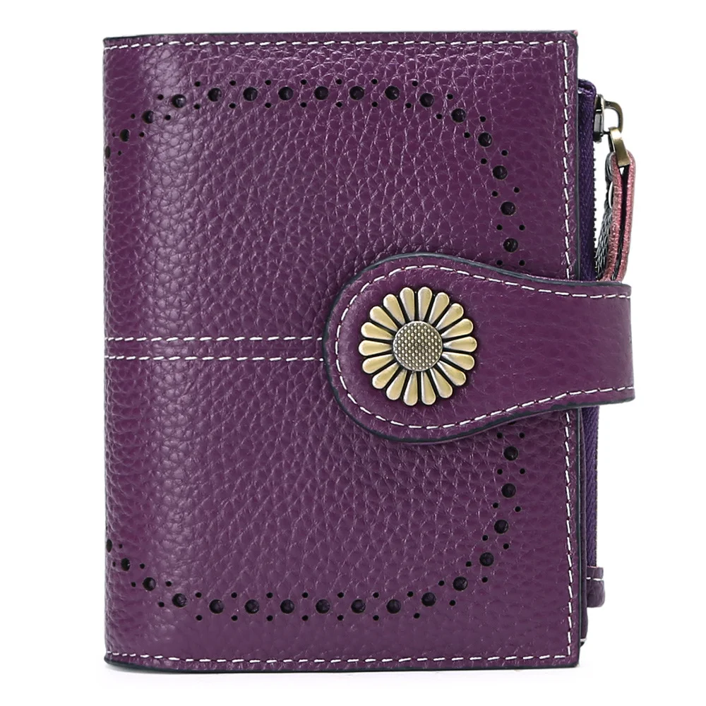 Cropped Zip Wallet