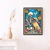 Diamond Painting-DIY Full Round Drill Skull Tarot(40*60M)