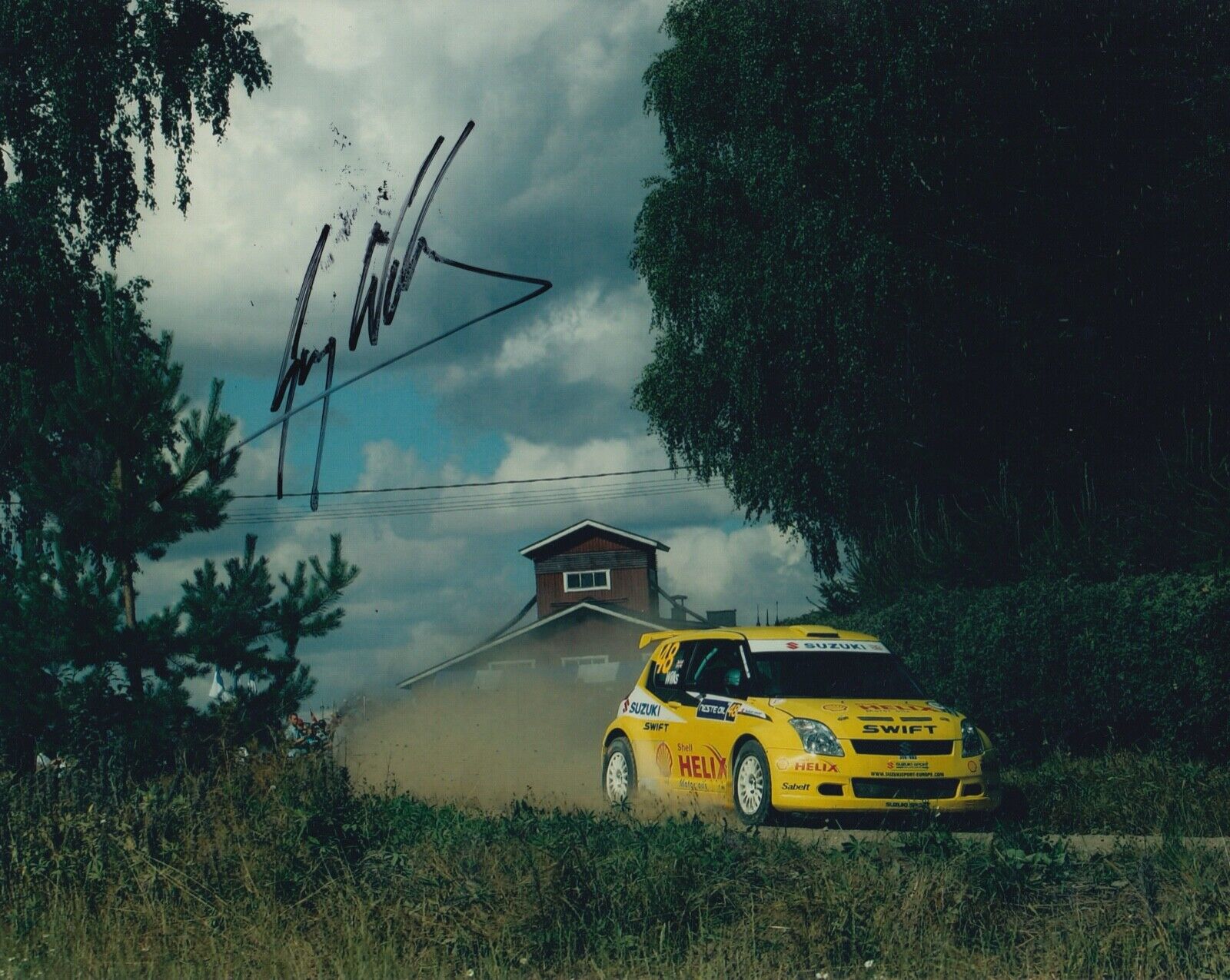 Guy Wilks Hand Signed 10x8 Photo Poster painting - Rally Autograph.