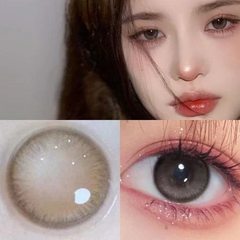 Coosha Color Lens Eyes Ice Crystal Blue,1month