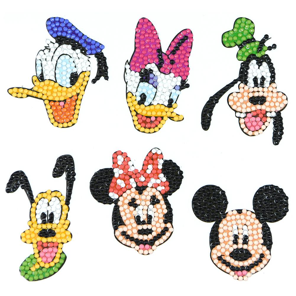 

6pcs Disney - 5D DIY Craft Sticker, 501 Original