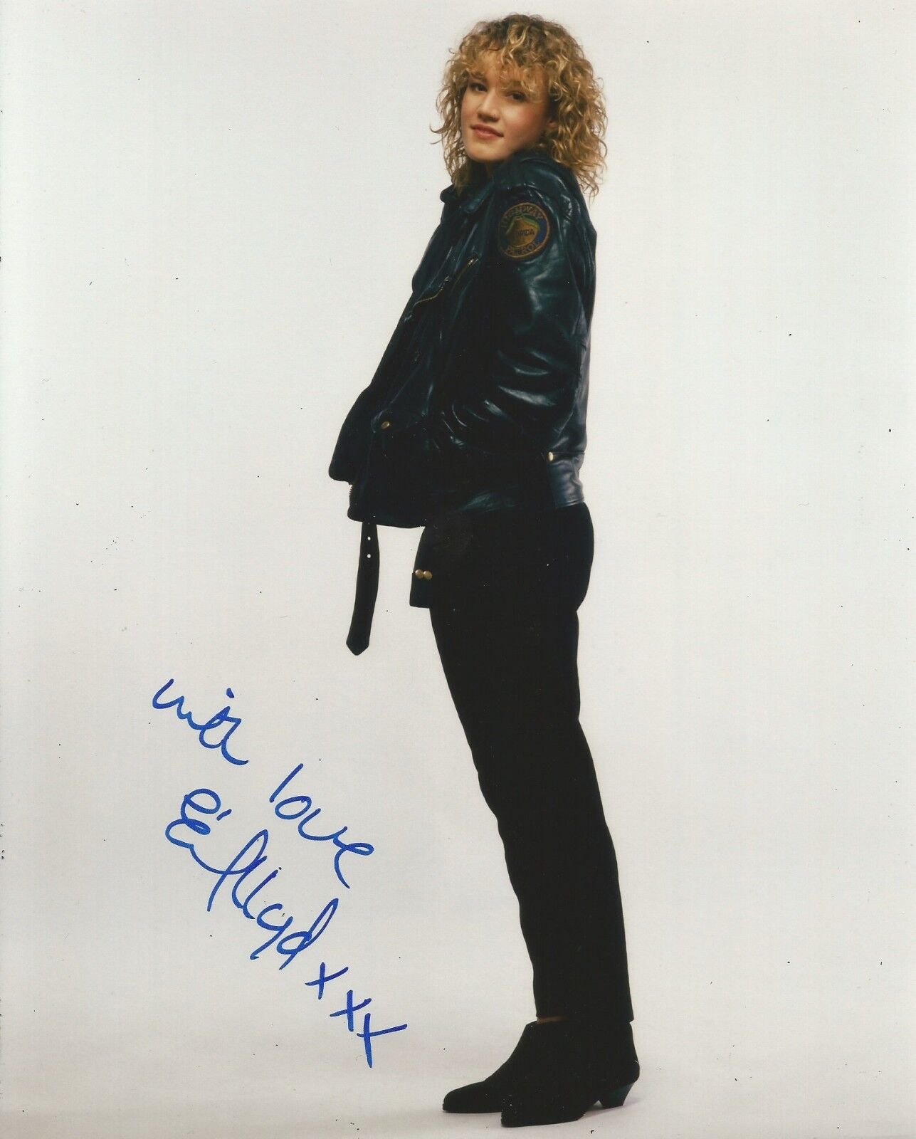 Emily Lloyd Signed 10x8 Photo Poster painting AFTAL