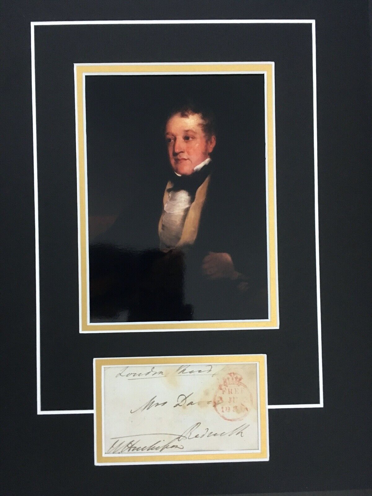 WILLIAM HUSKISSON - MP & FIRST TO BE KILLED ON RAILWAYS - SIGNED Photo Poster painting DISPLAY