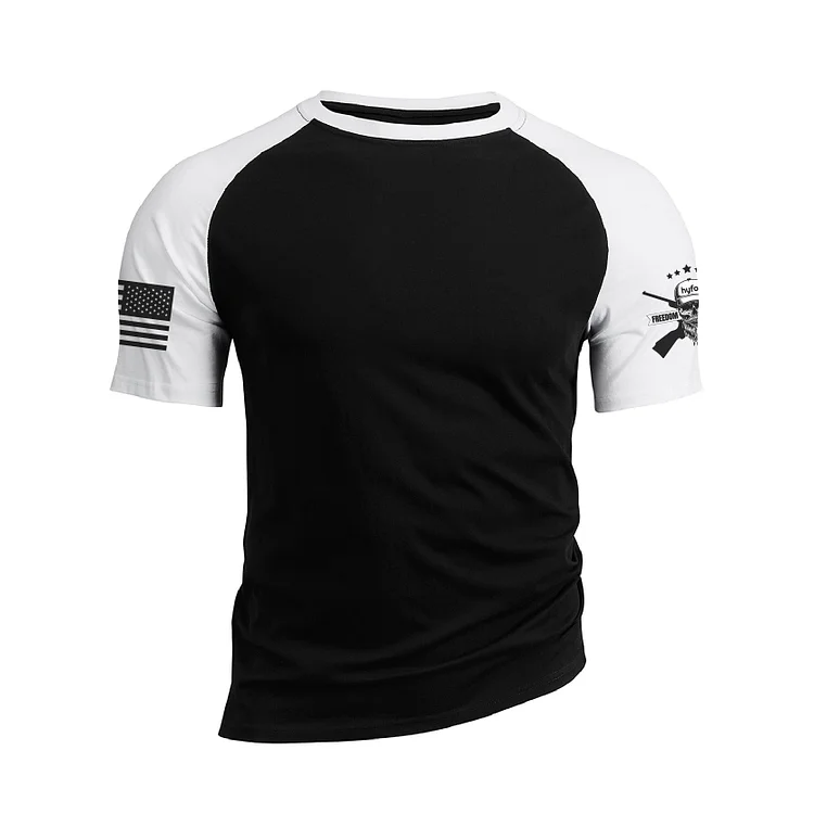 WE THE PEOPLE RAGLAN GRAPHIC TEE