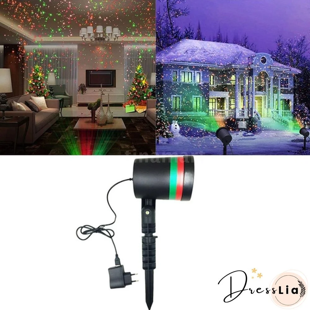 Outdoor Dynamic Sky Starry Sky Projection Light Waterproof Landscape Light Lawn Stage Effect Light Christmas Decoration Light Halloween Decoration Light