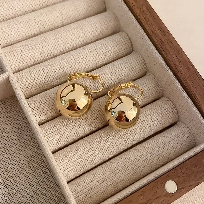 Silver Needle  Exaggerated Lovely Earrings Light Luxury High-grade Niche Earrings Fashion Metal Temperament Earrings For Women