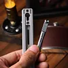Premium Titanium Retractable Graphite EDC Bookmark Pen