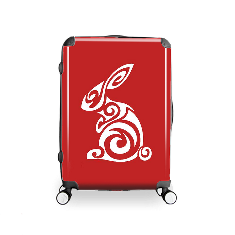 Tribal Rabbit, Rabbit Hardside Luggage