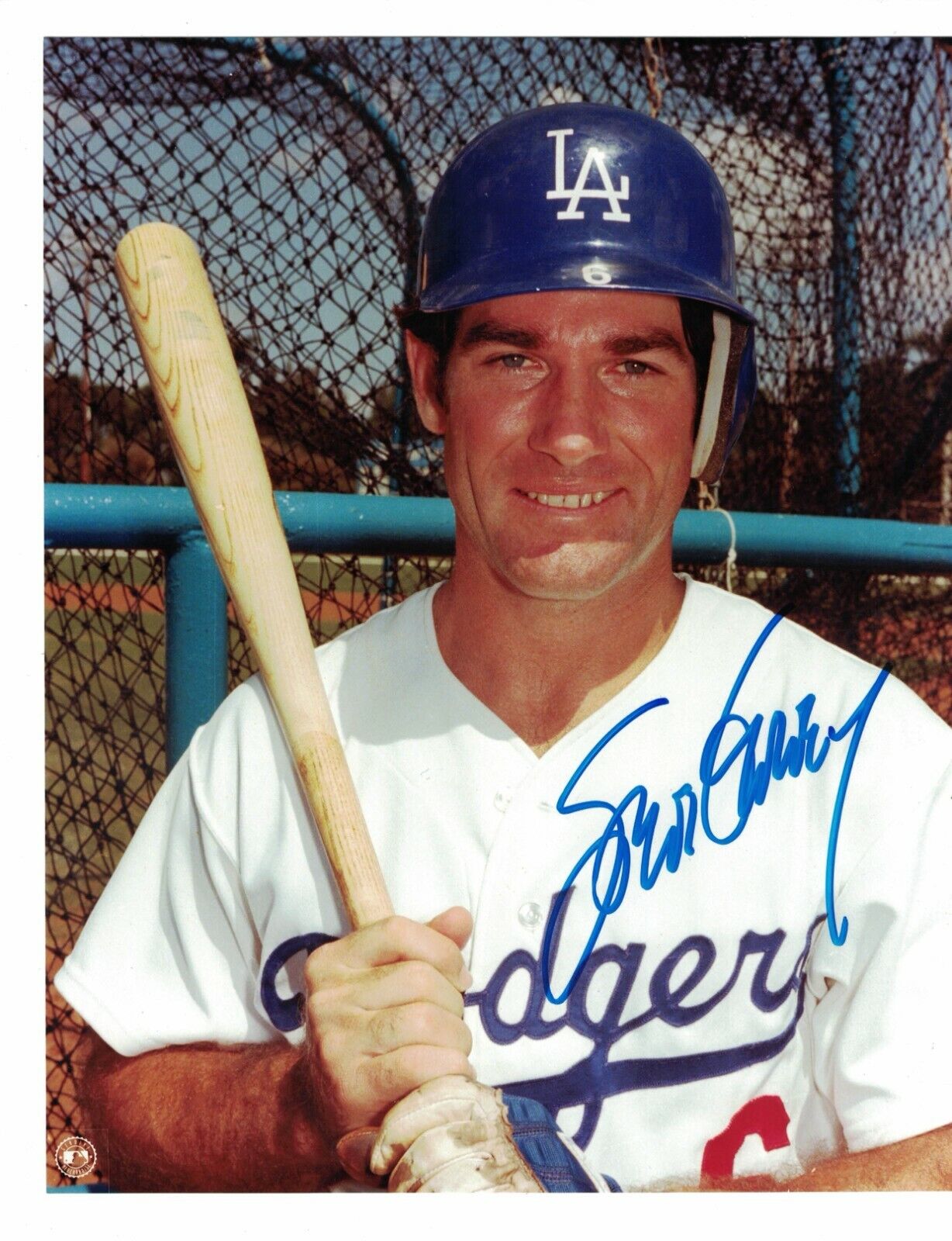 Steve Garvey Los Angeles Dodgers Signed 8 x 10