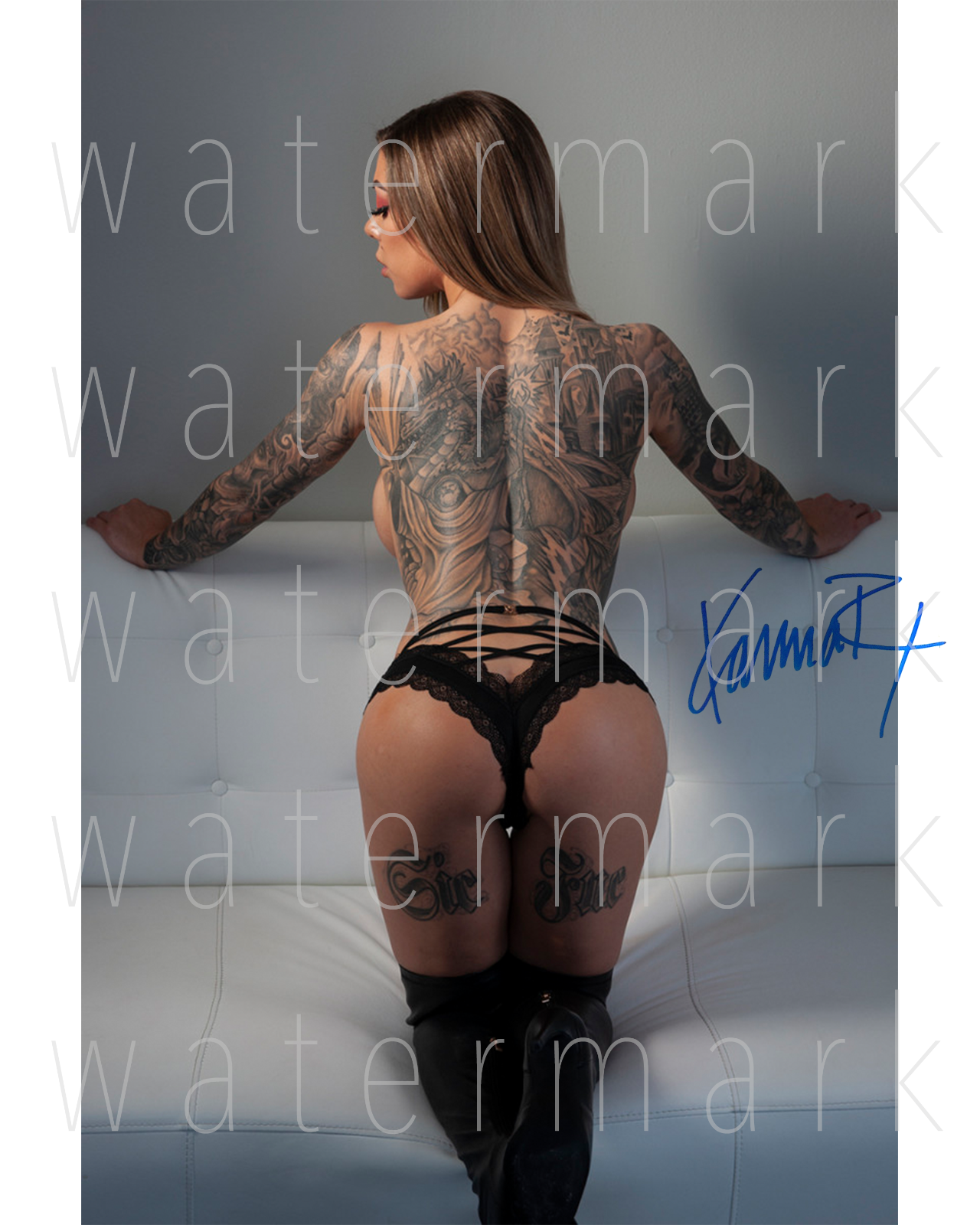 Karma RX signed sexy hot 8X10 inch Photo Poster painting poster picture autograph RP