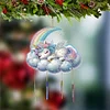DIY Unicorn-Diamond Painting Pendant