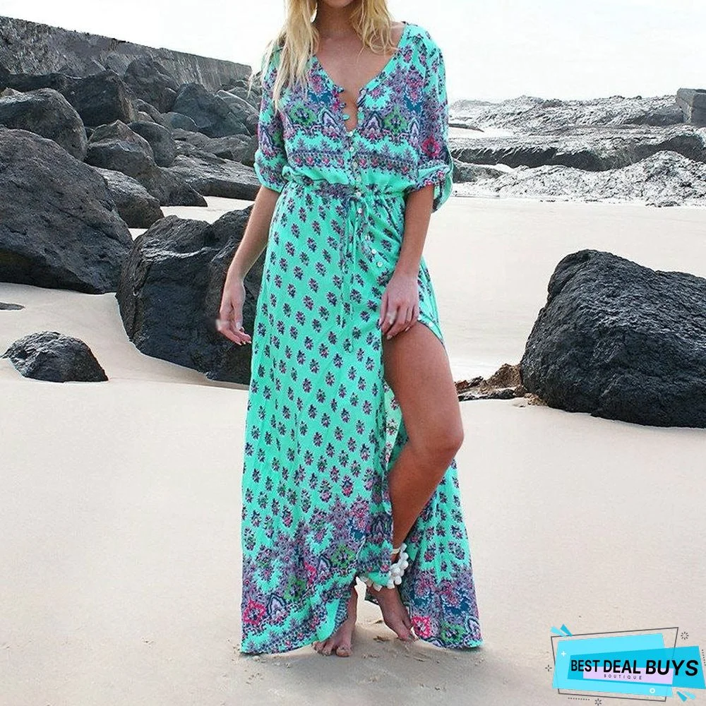 Beach Dress New Bohemian Ladies Long Dress