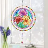 DIY Diamond Painting Double-sided Rotatable Hanging Wind Chime Suncatcher Hanging Kit
