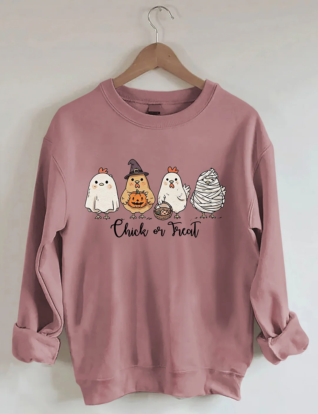 Chick Or Treat Sweatshirt