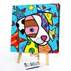 uk.everydayedeals (Limited Stock)Paint By Number - Oil Painting -  Cartoon Dog (40*40Cm)