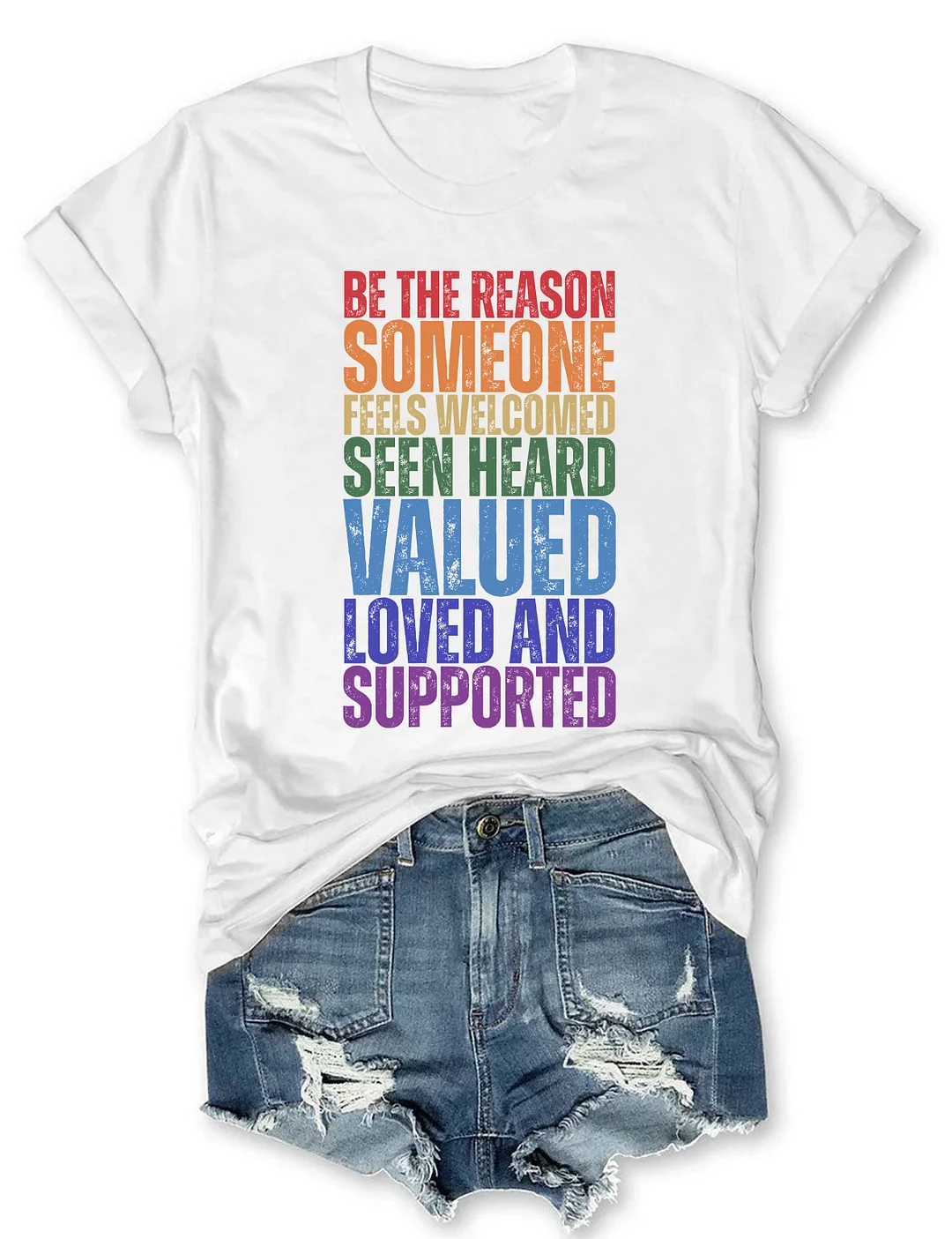 Rainbow Affirmation T-shirt
